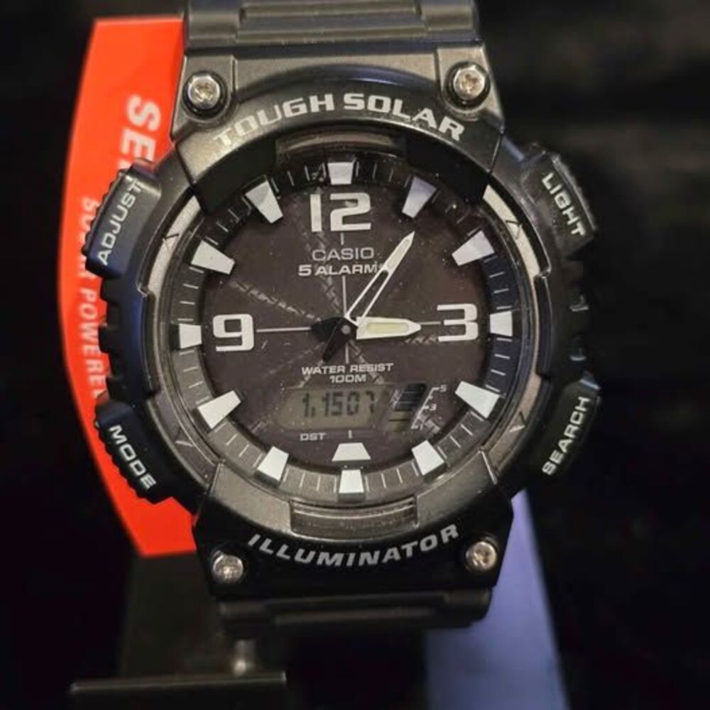 Casio world time Solar watch. New!